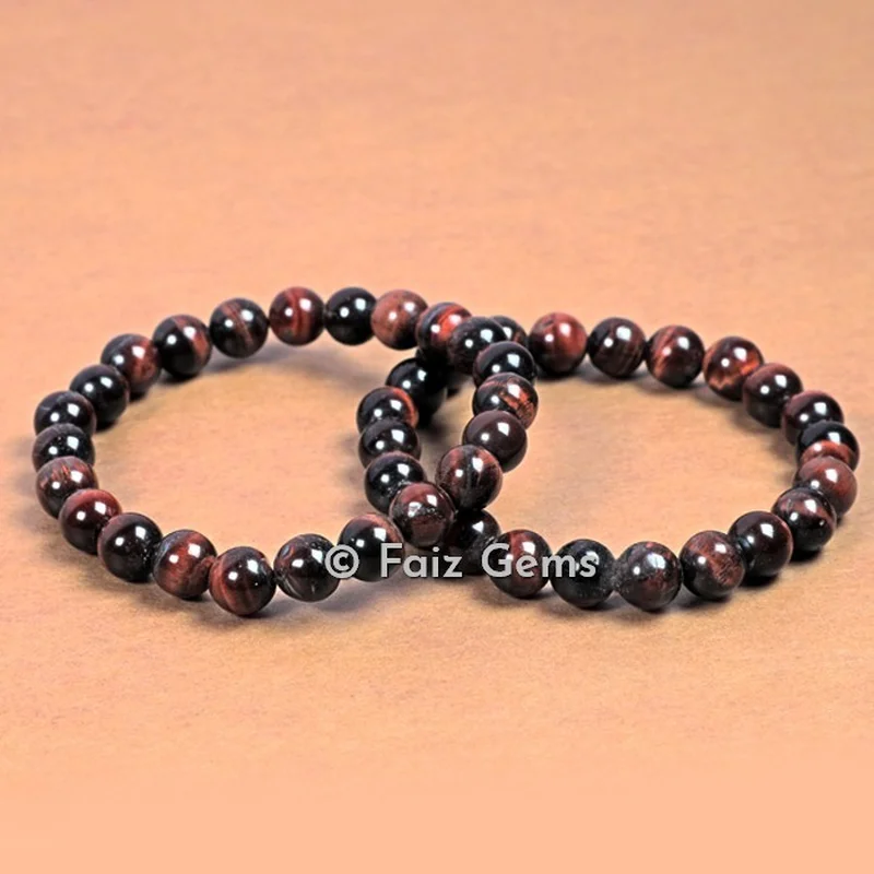 Red Tiger Eye Bracelets