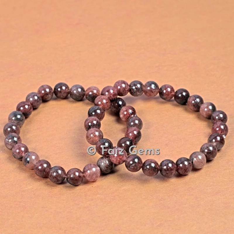Cherry Quartz Bracelets