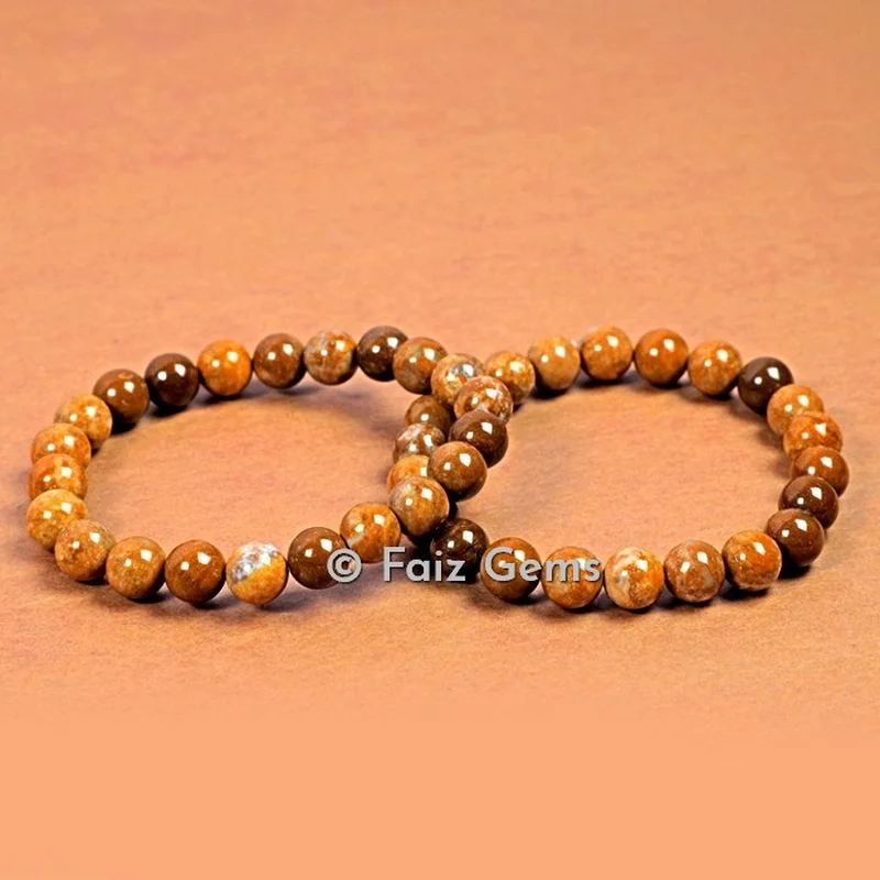 Camel Jasper Bracelets