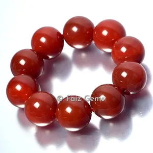 Super Carnelian Big Beads Bracelets