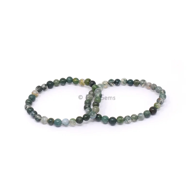 Moss Agate Bracelet