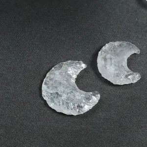 Crystal Quartz Crescent Arrowheads