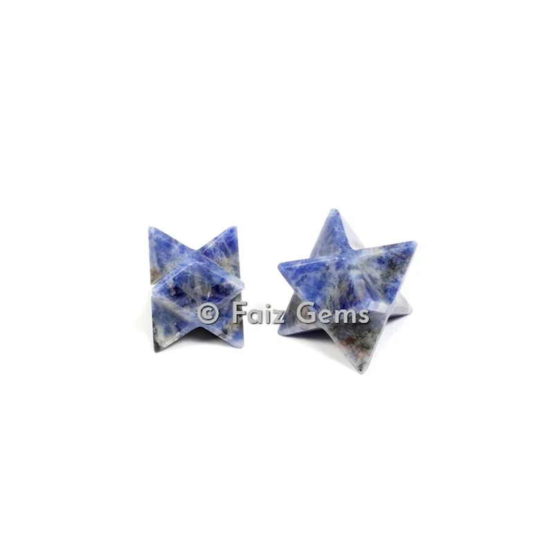 Sodalite Merkaba Star