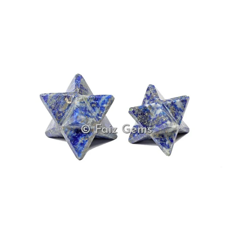 Lapis Lazuli Merkaba Star