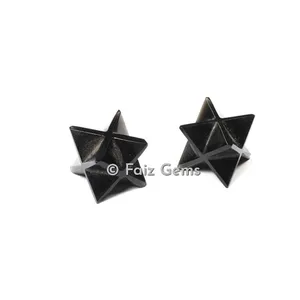 Black Jasper Merkaba Star