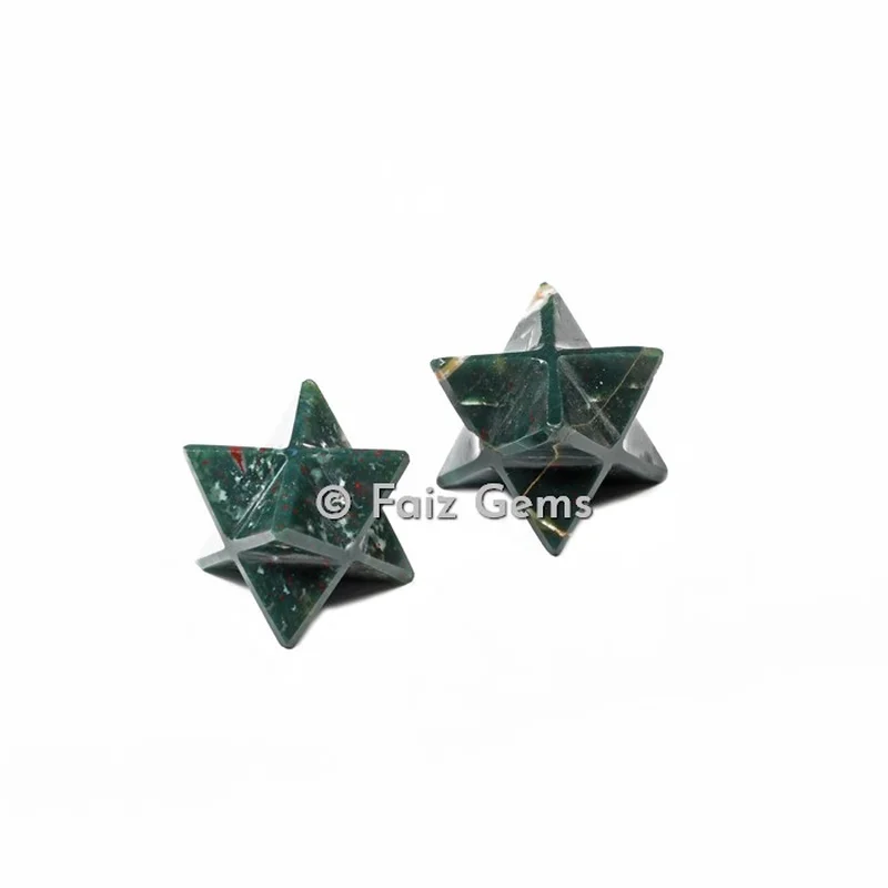 Blood Stone Merkaba Star