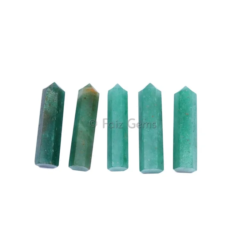 Green Aventurine Pencil Point