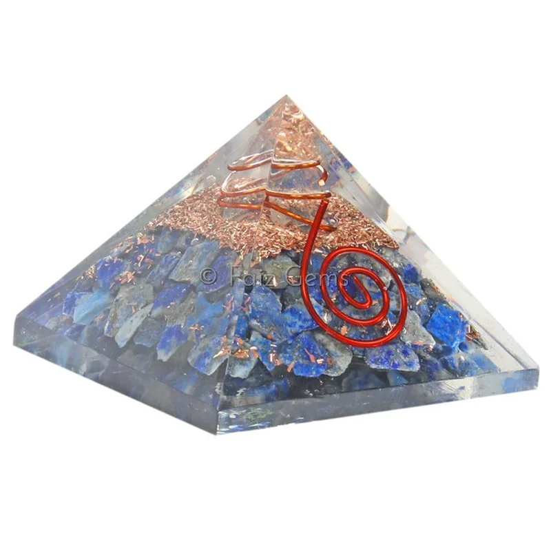 Lapis Lazuli Orgonite Pyramid
