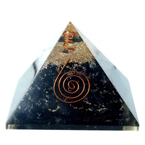 Black Tourmaline Healing Orgonite Pyramids