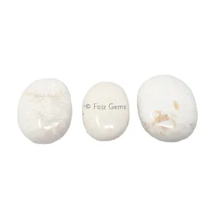 Scolecite Palm Stones