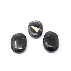 Black Tourmaline Palm Stones