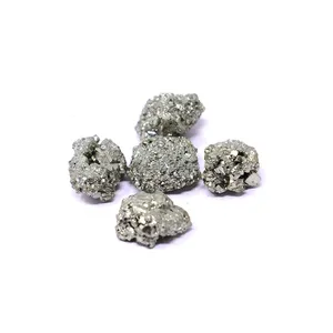 Raw Small Pyrite Cluster Stone