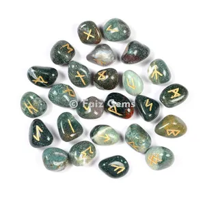 Fancy Blood Stone Rune Set