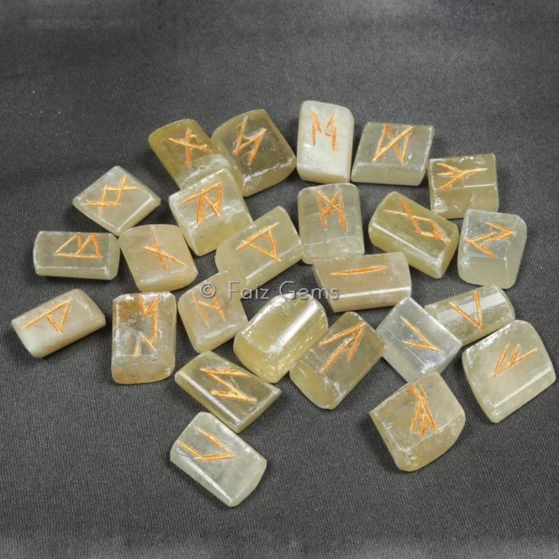 Yellow Calcite Rune Sets