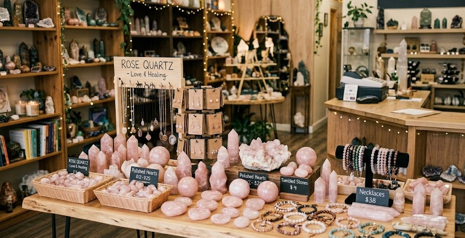 Why Rose Quartz is Your Metaphysical Shop's Unstoppable Cash Cow (And What to Stock Right Now)