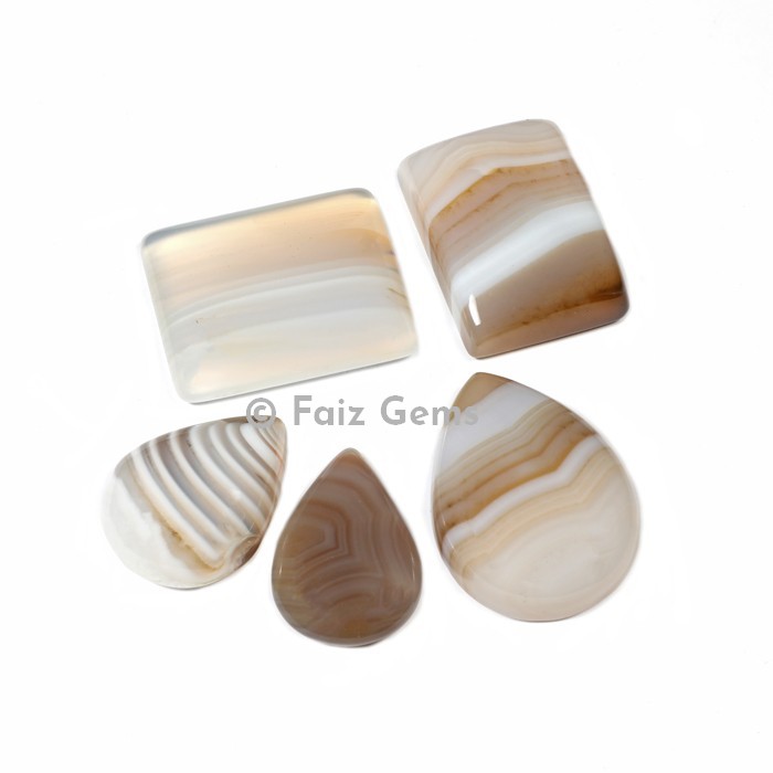 Botswana Agate Cabochons