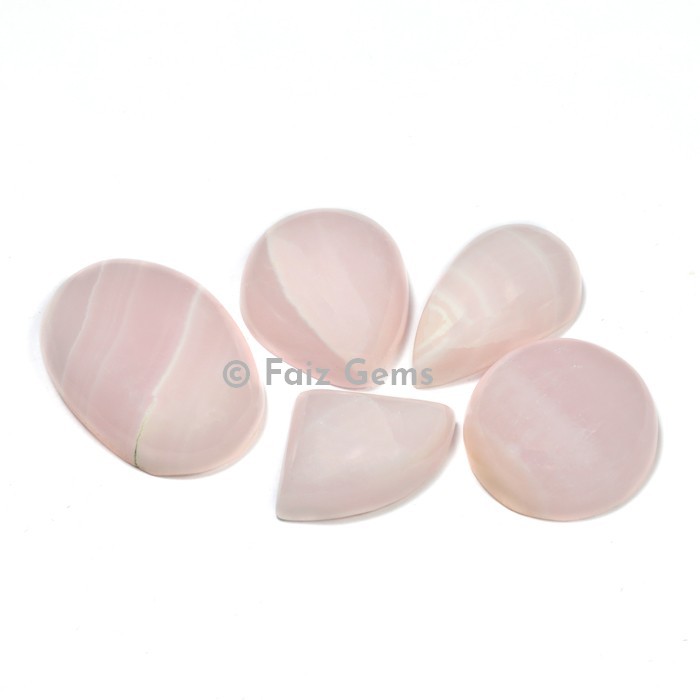 Pink Lace Cabochons