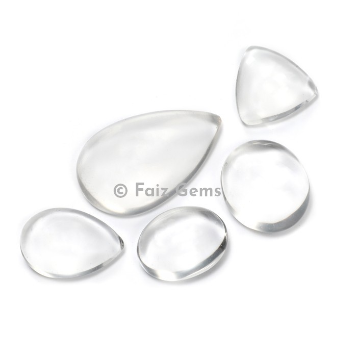 Crystal Quartz Cabochons