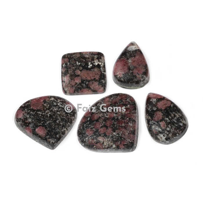 Ruby Fall Cabochons