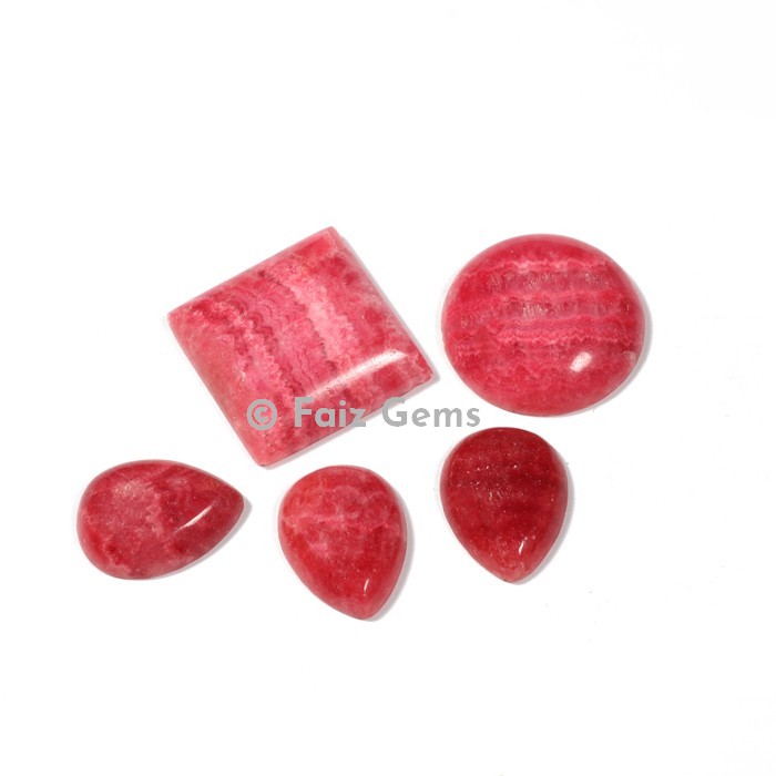 Rhodochrosite Cabochons