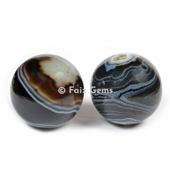 Black Onyx Spheres