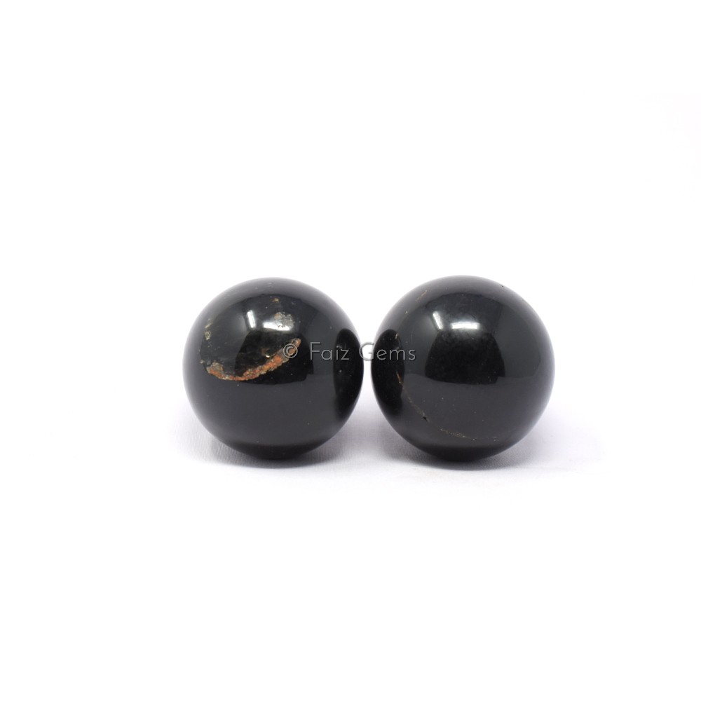 Black Obsidian Spheres