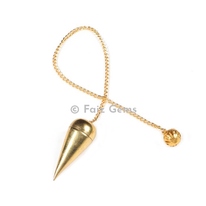 Openable Golden Brass Metal Pendulum