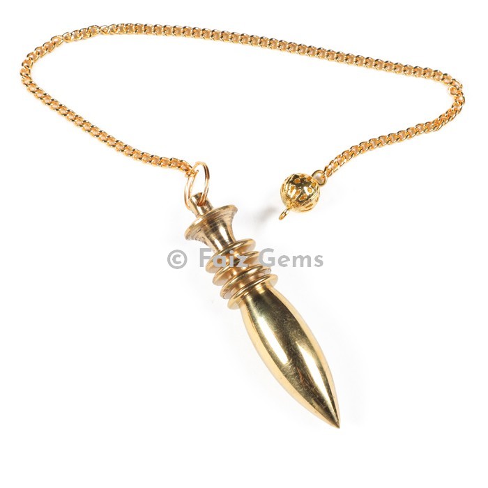 Golden Brass Karnak Metal Pendulum