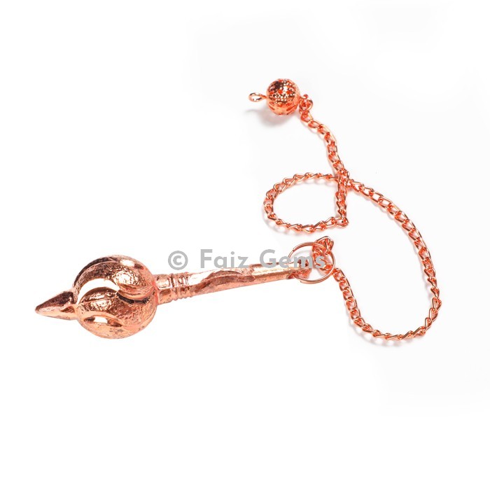 Copper Brass Hanuman Gada Metal Pendulum