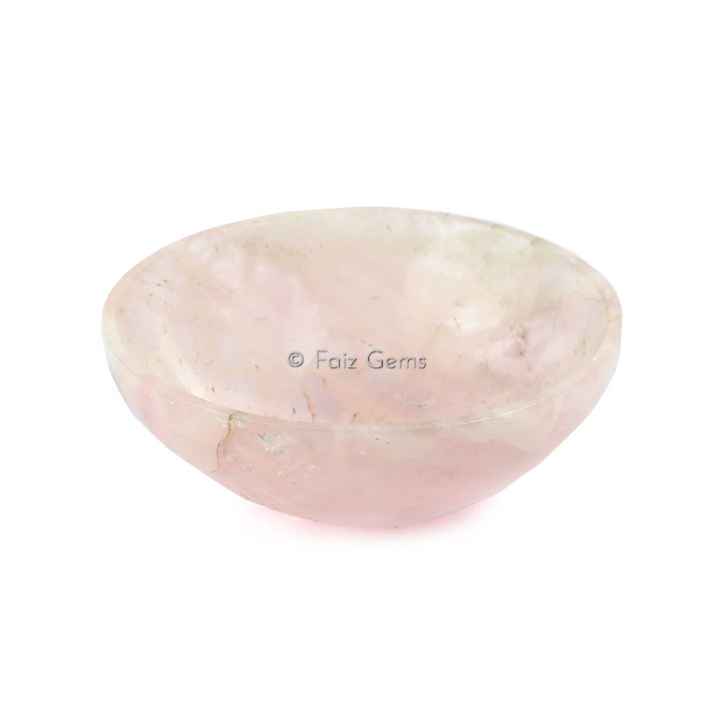 Rose Quartz Agate Bowl