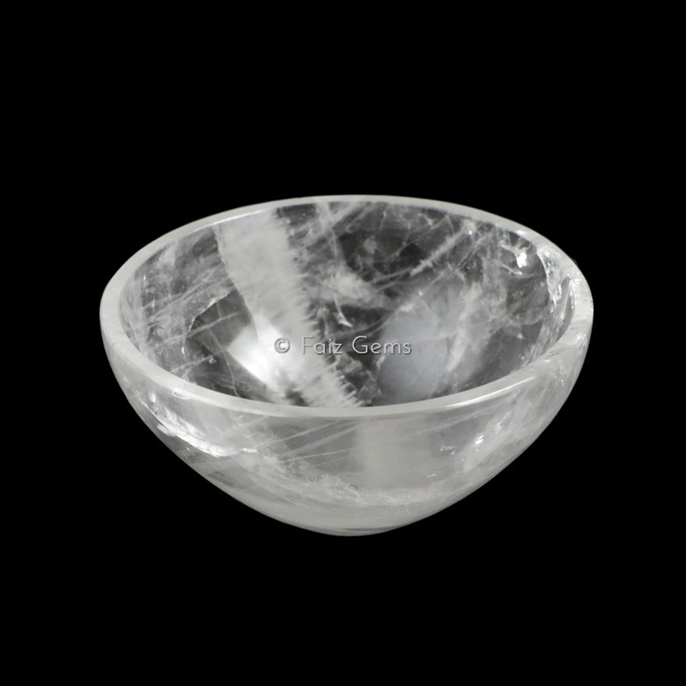 Crystal Quartz Agate Bowl