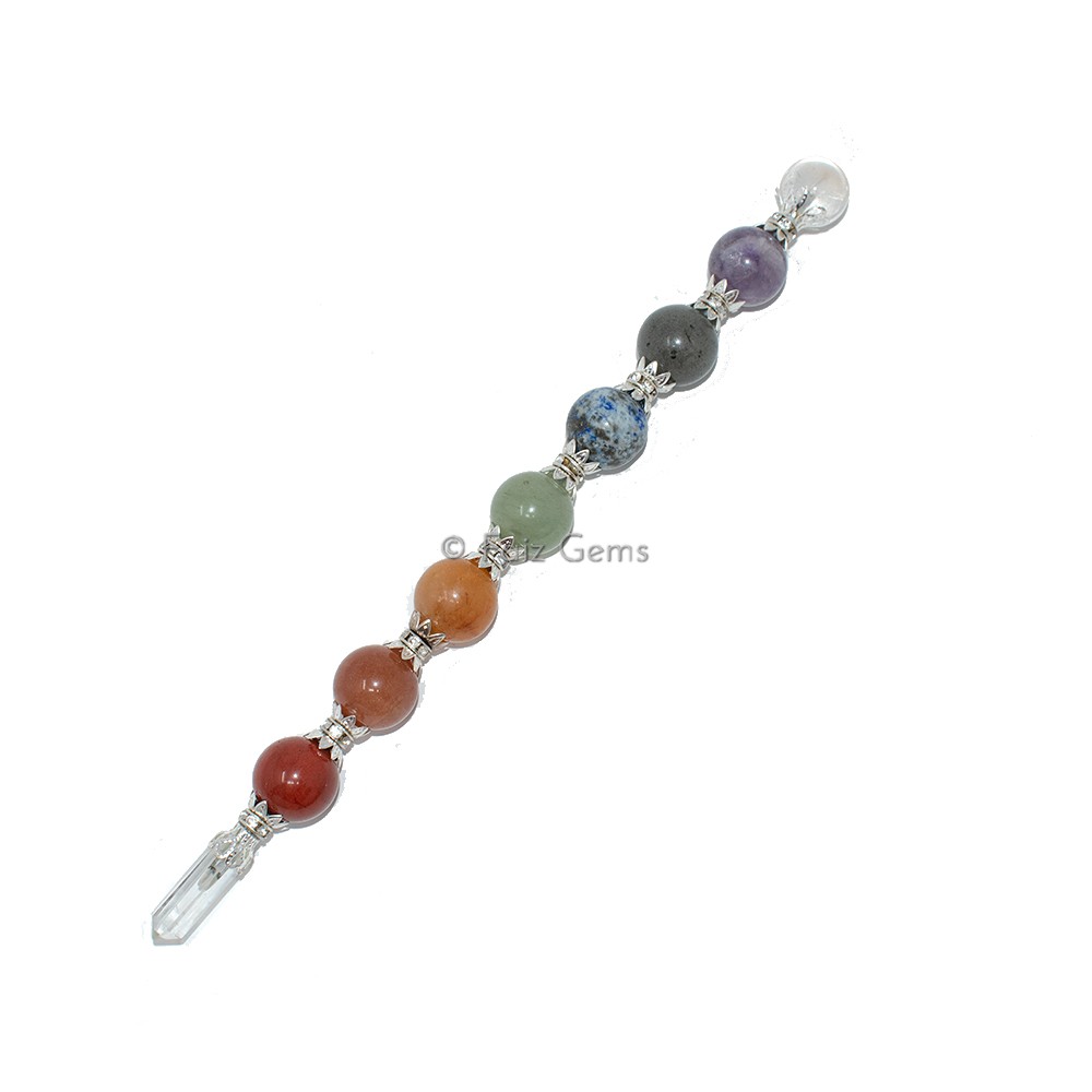 Seven Chakra Ball Healing Wands
