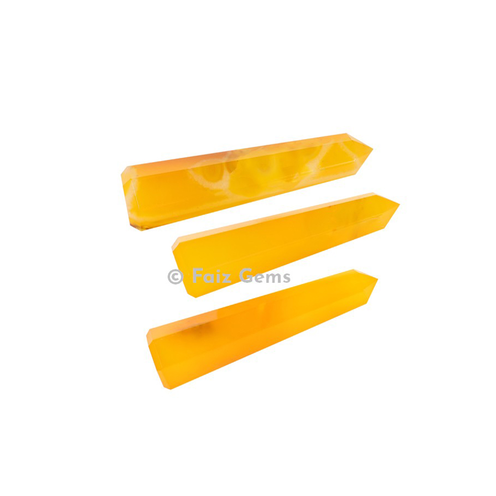Yellow Onyx Obelisk