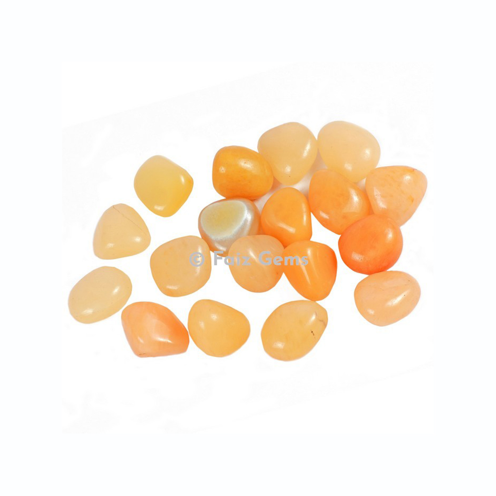 Yellow Quartz Tumbled