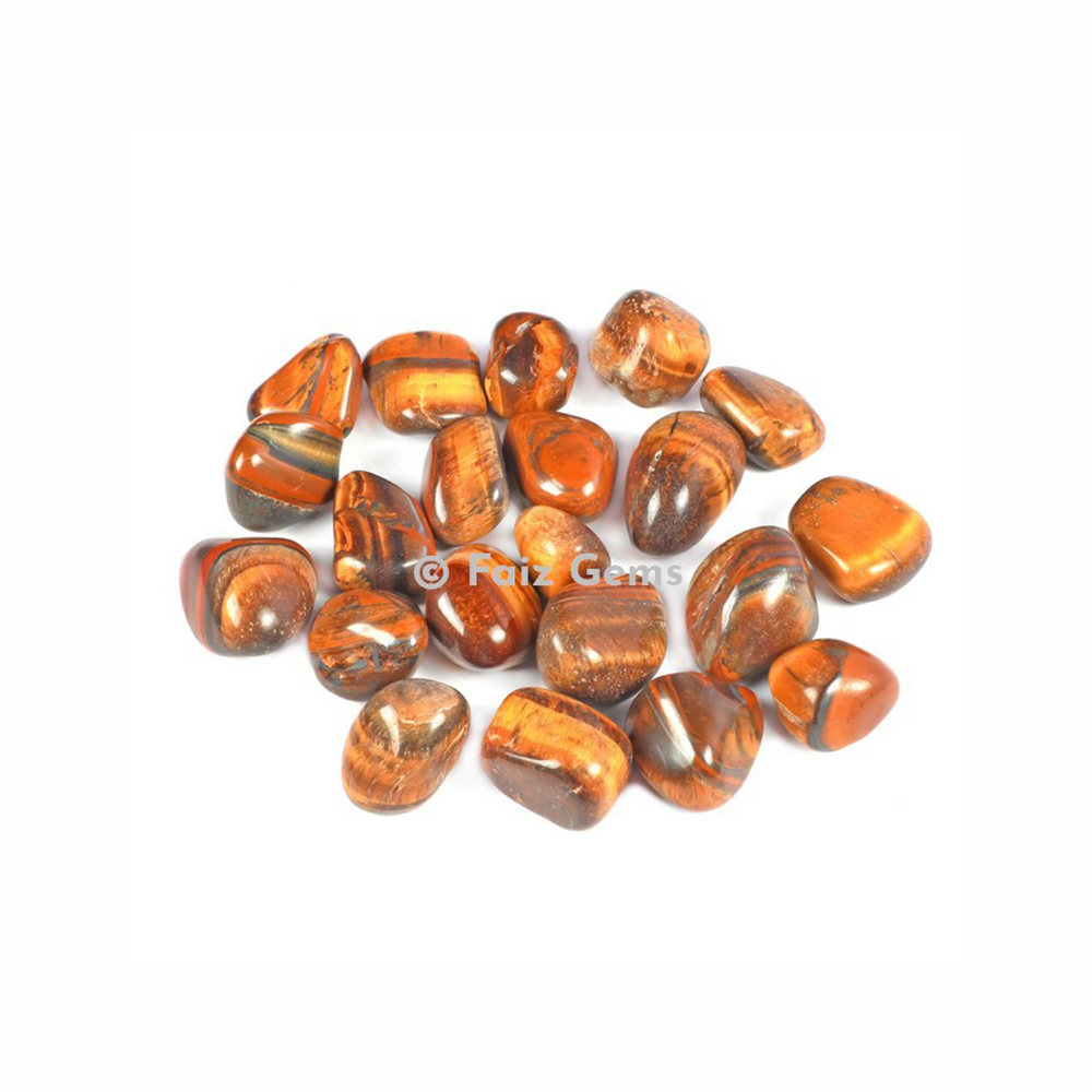 Tiger Eye Tumbled Stones