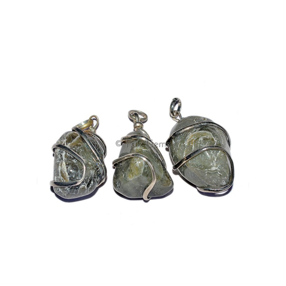 Labradorite Wire Wrap Pendants