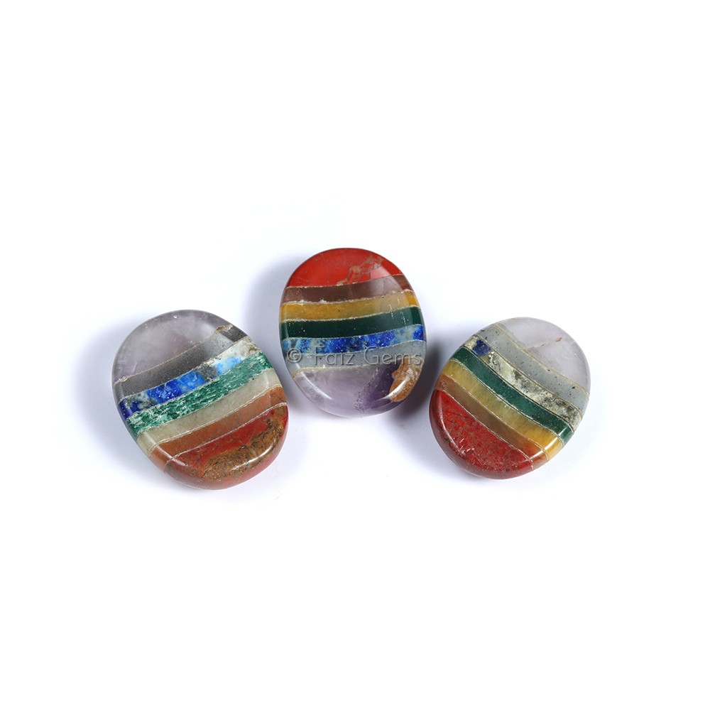 Chakra Bonded Worry Stone