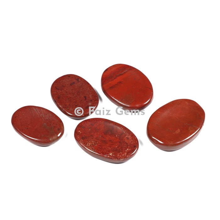 Red Jasper Worry Stone