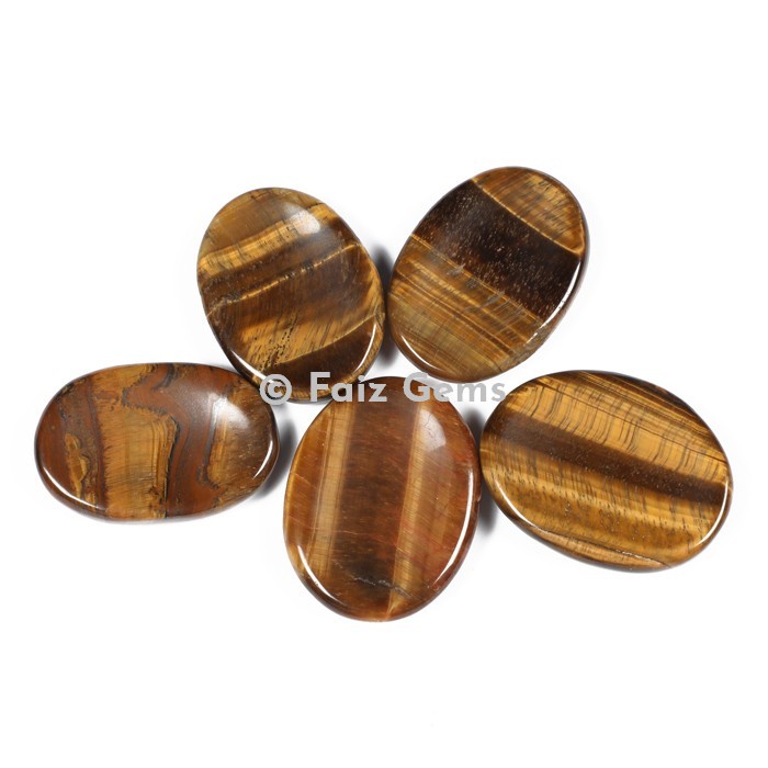Tiger Eye Worry Stone