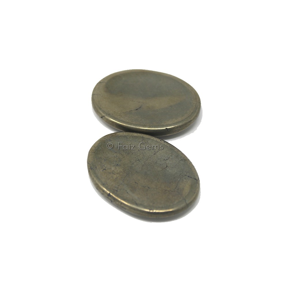 Pyrite Worry Stone