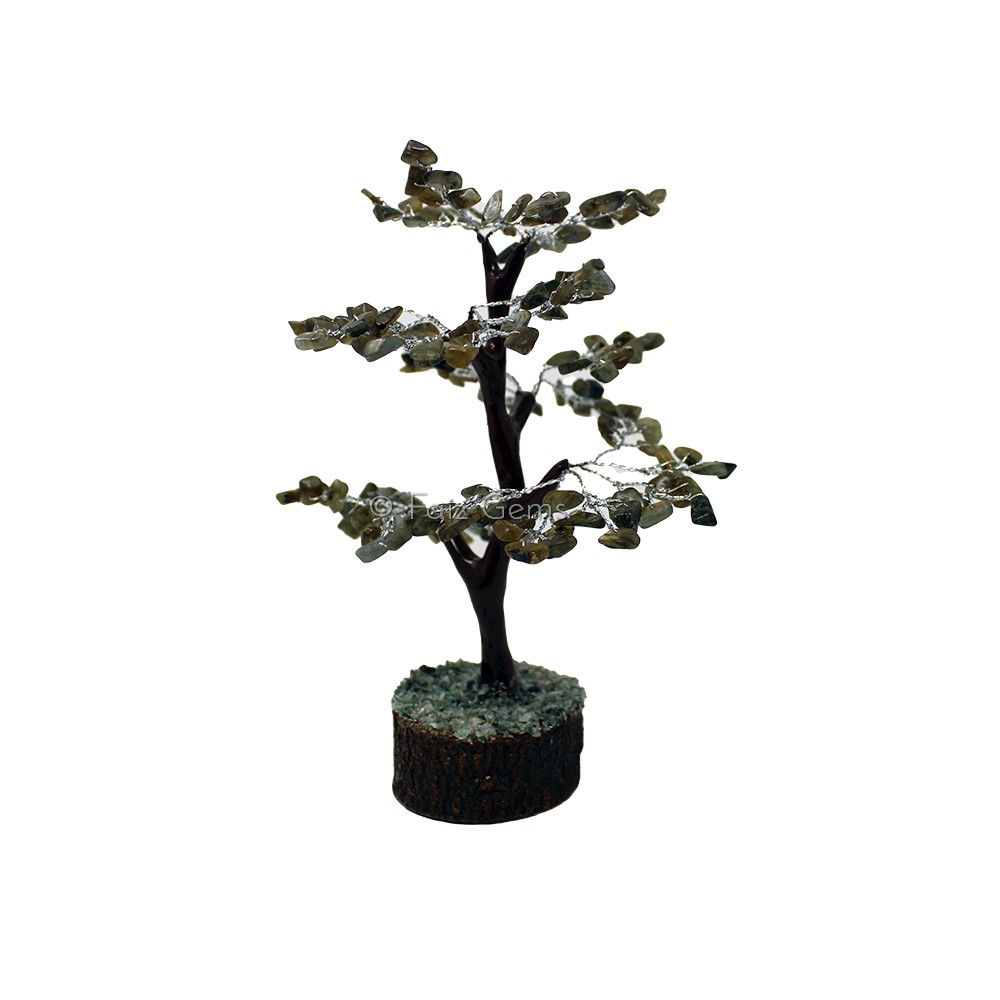 Labradorite Mseal Wire Tree(150 Chips)