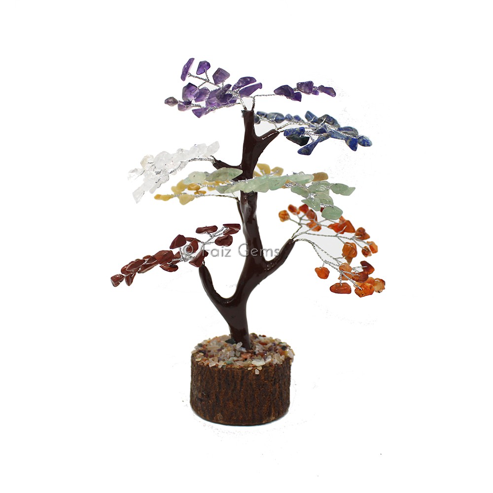 Seven Chakra Mseal Wire Tree(150 Chips)