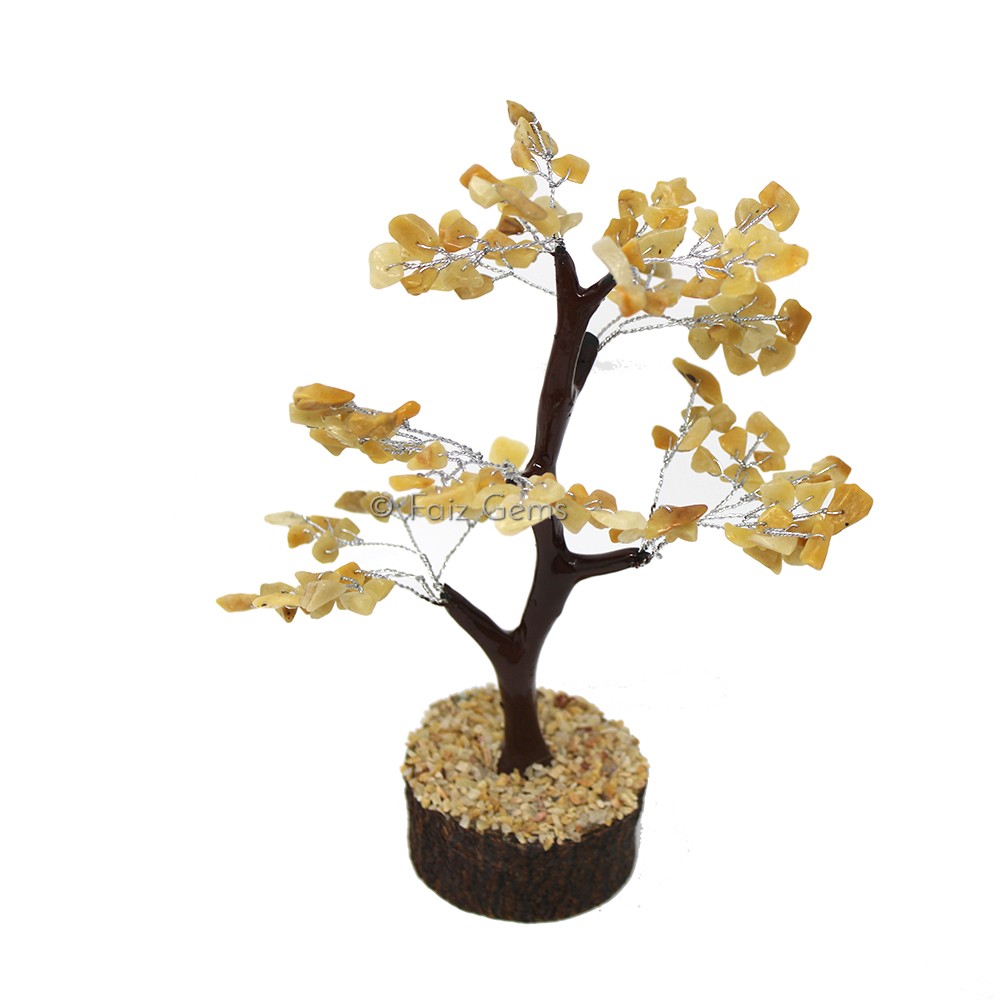 Yellow Aventurine Mseal Wire Tree(150 Chips)