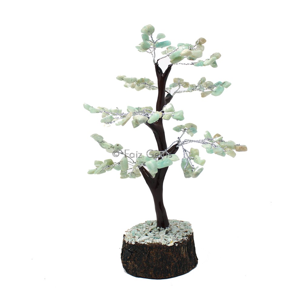 Amazonite Mseal Wire Tree(150 Chips)