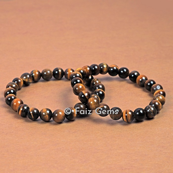 Yellow Tiger Eye Bracelets