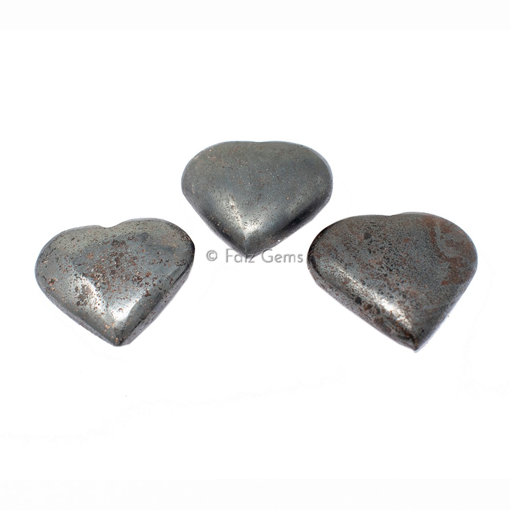 Hematite Hearts