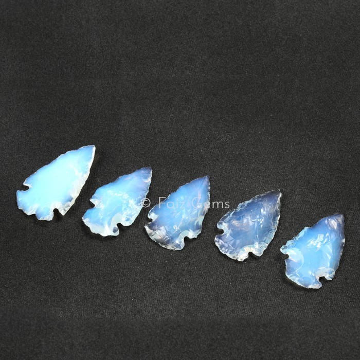 Opalite Arrowheads Of Size 1-1.5 Inches