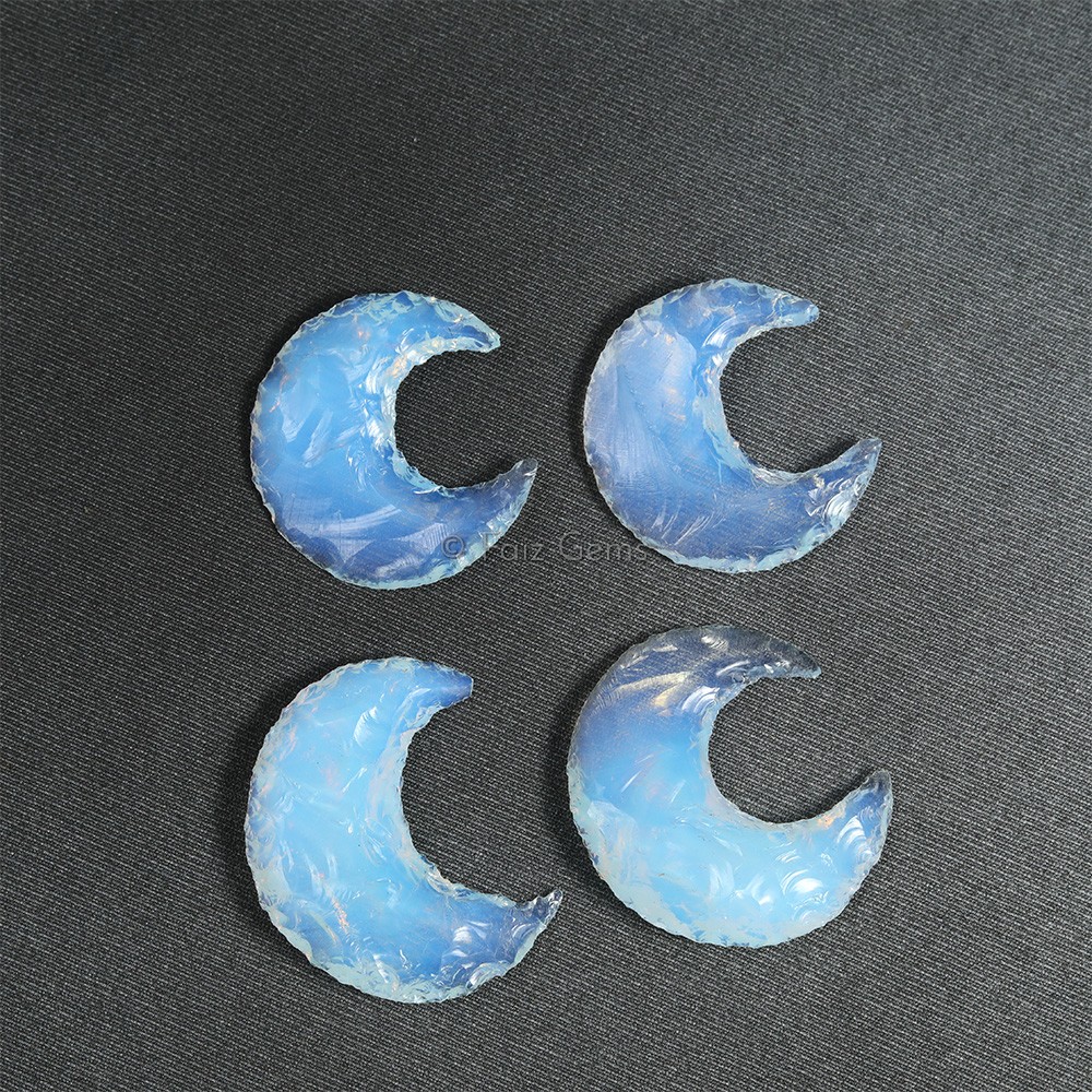 Opalite Crescent Arrowheads