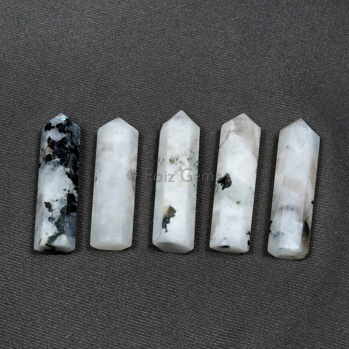 Rainbow Moon Stone Pencil Point