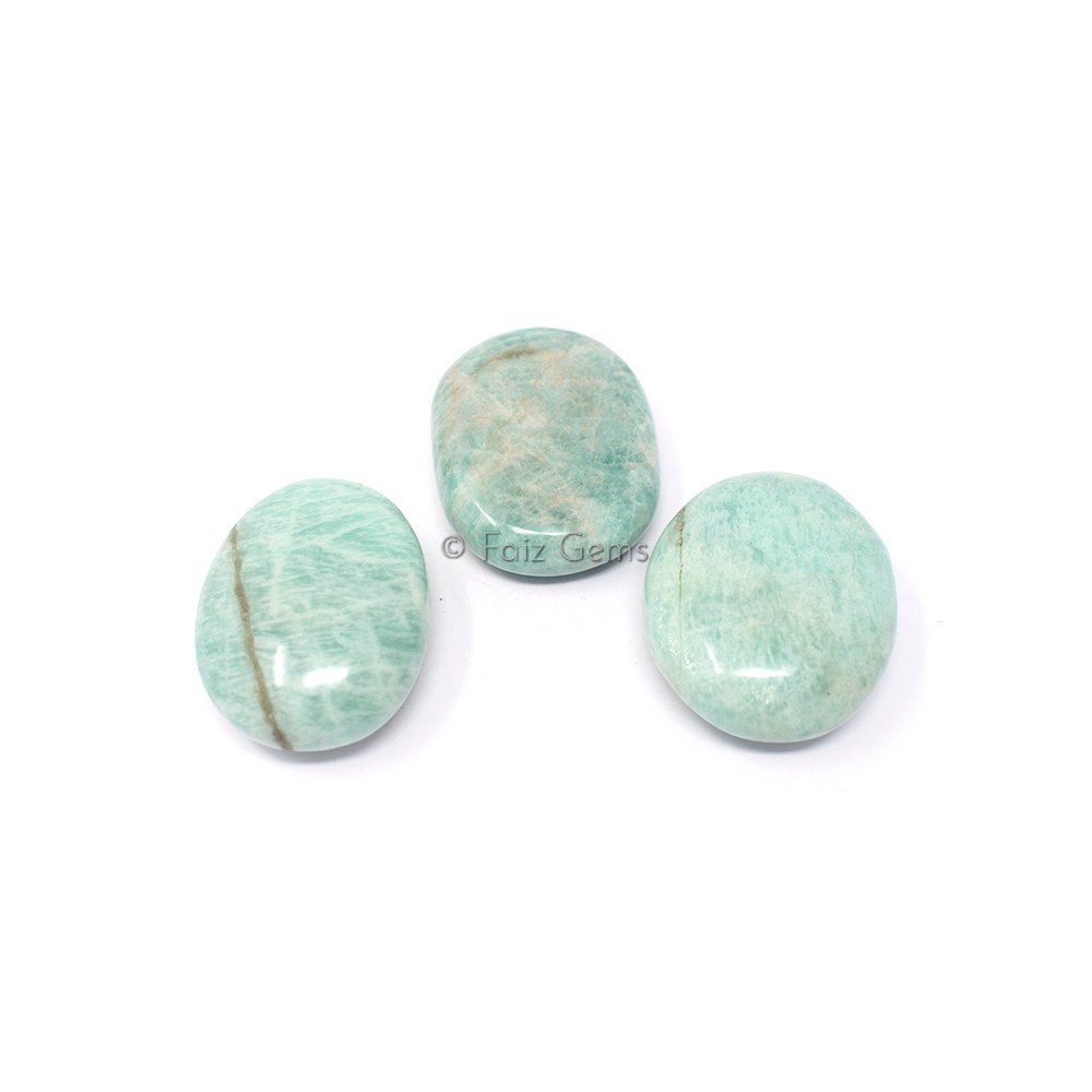 Amazonite Palm Stones